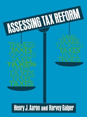 cover image of Assessing Tax Reform